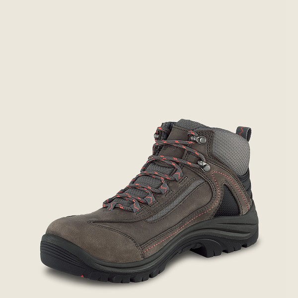 Red Wing Womens Trades - 5-inch Waterproof Safety Toe - Hiking Boots Dark Grey - 5192RVJLS